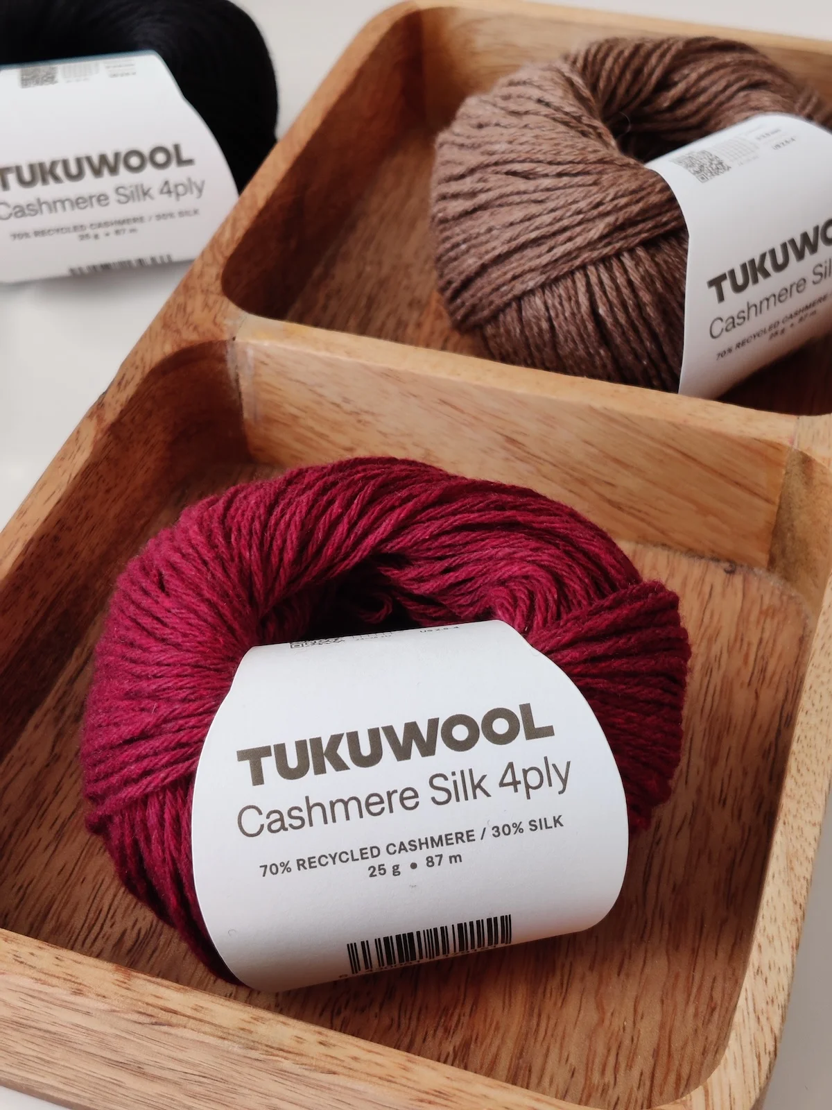 Tukuwool Cashmere Silk 4-Ply