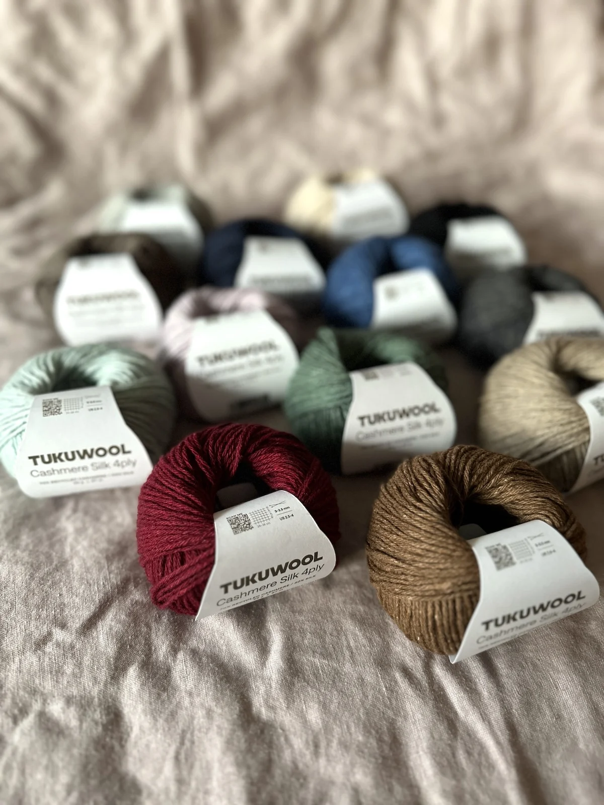 Tukuwool Cashmere Silk 4Ply