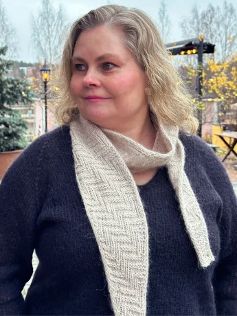 Hetkinen huivi neuleohje