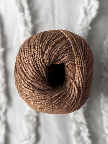 Tukuwool Cashmere Silk 4Ply 404 Warm Brown